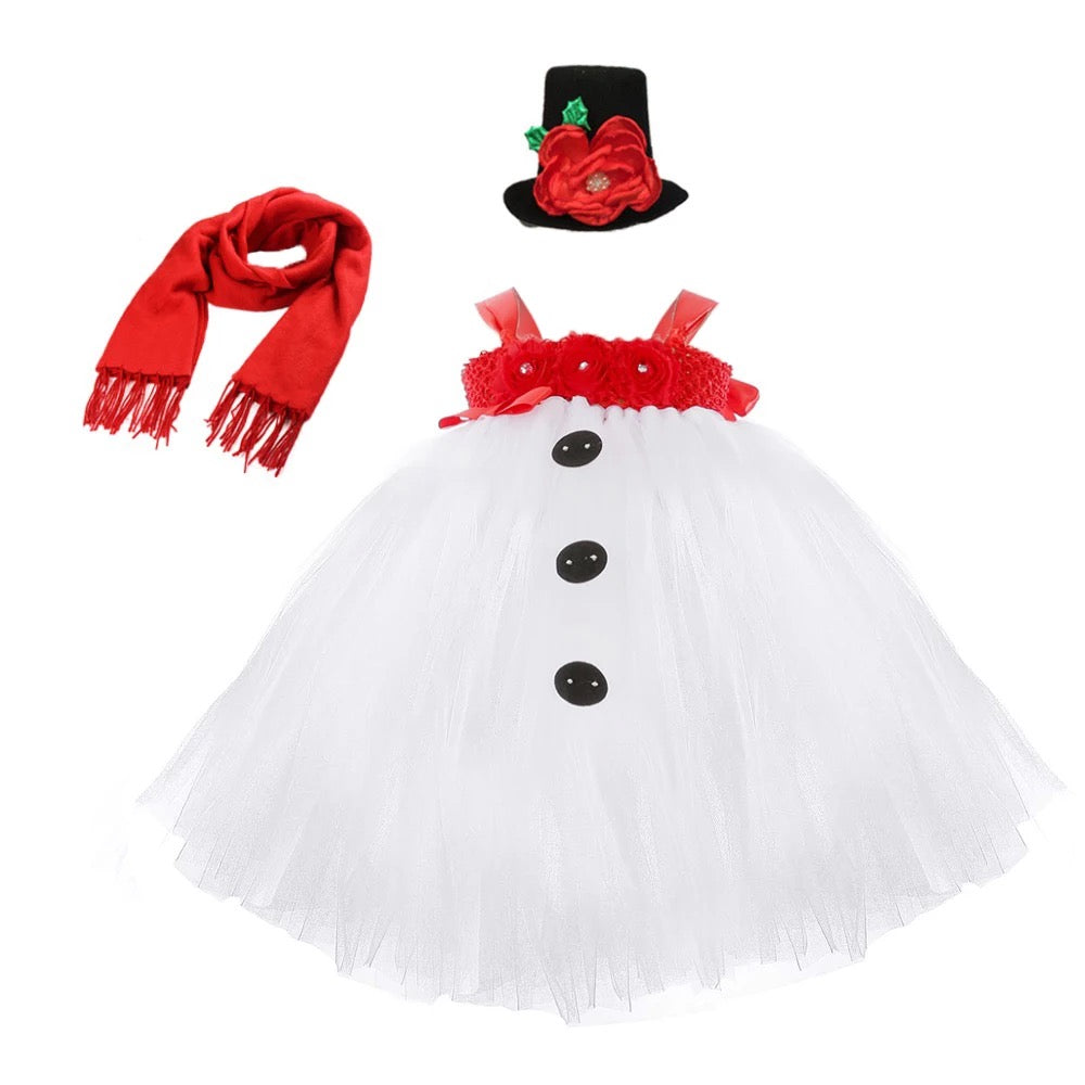 Snowman deals tutu dress